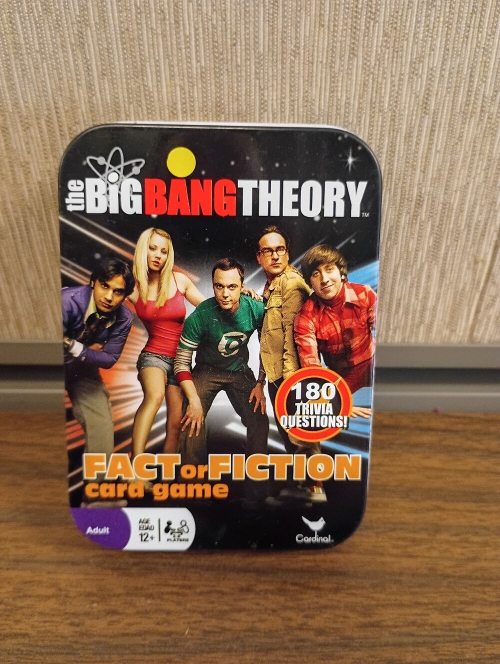 The Big Bang Theory Fact or Fiction Card Game